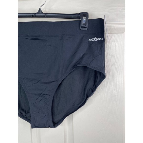 Dolfin Other - Dolfin Swim Bottoms Womens Plus Size XXL Black Aquashape Conservative Brief NWT
